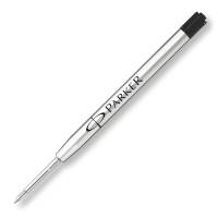 Parker Medium Schwarz, S0909440 1pièce Roller Stifte – Stifte Minen (S) (schwarz, Medium, Schwarz/Silber, Kugelschreiber, 0,7 mm, 1 Stück (S))