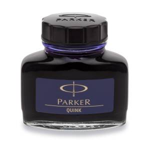 Parker Quink Füllertinte im Tintenfass | blauschwarz...