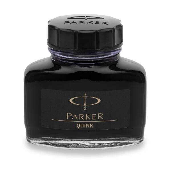 Parker 1950375 Super Quink-Tinte (Permanente, 57 ml) schwarz