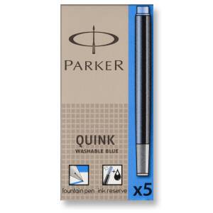 Parker Tintenpatrone Quink Packung mit 5 Stück,...