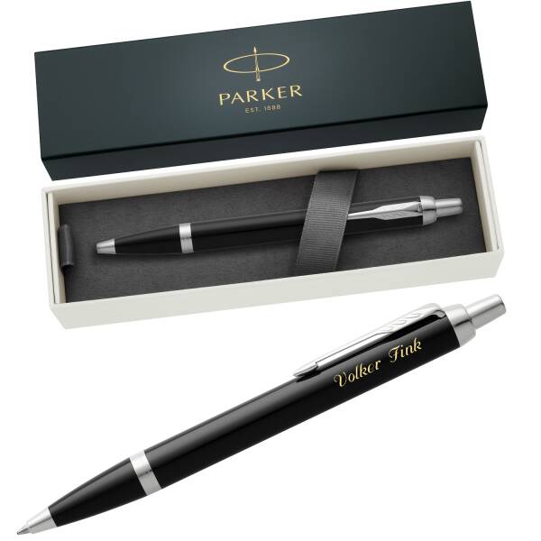 PARKER Kugelschreiber IM Collection mit persönlicher Laser-Gravur - Farbe wählbar