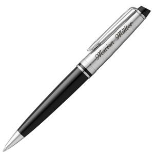 WATERMAN Schreibset EXPERT Deluxe Füllhalter und Kugelschreiber mit Laser-Gravur - Farbe wählbar