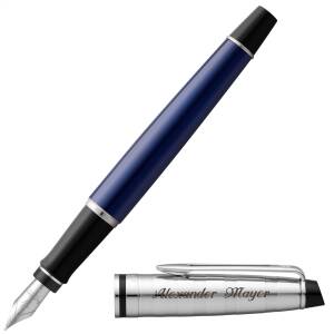 WATERMAN Schreibset EXPERT Deluxe mit Laser-Gravur Füllfederhalter und Kugelschreiber Farbe wählbar