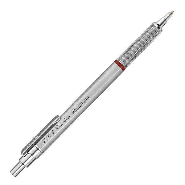 rOtring rapid pro Kugelschreiber mit persönlicher Laser-Gravur - Farbausführung wählbar