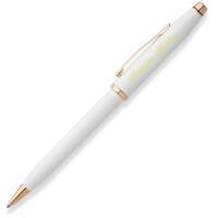 CROSS Schreibset CENTURY II Kugelschreiber Tintenroller mit Laser-Gravur - Farbe wählbar: