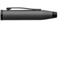CROSS Tintenroller CENTURY II Gunmetal mit persönlicher Laser-Gravur mit schwarz polierten PVD beschichteten Beschlägen