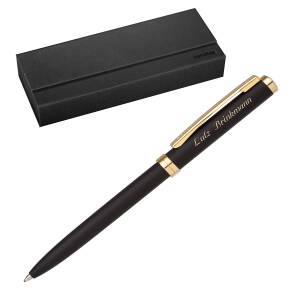 Senator Kugelschreiber DELGADO mit Laser-Gravur und Geschenk-Etui - Farbe wählbar