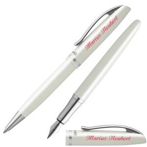 Pelikan Schreibset JAZZ ELEGANCE mit Namen farbig personalisiert Füllfederhalter und Kugelschreiber - Farbe wählbar