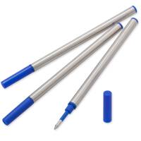 Tintenrollermine 3er-Set Farbe: blau Strichbreite: 0,7 mm - u.a. als Ersatzmine für unser CARBON-Schreibset 121-54 verwendbar (121-54-R-BMIN)