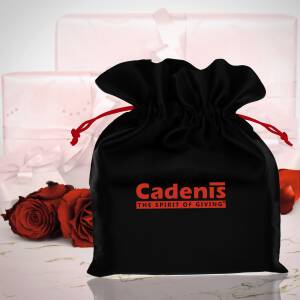 Cadenis Damen-Geldbörse Rot Floral mit Laser-Gravur hoch 16 x 11 cm