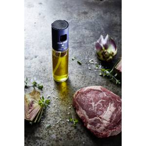 Steakchamp Öl-Sprühflasche mit persönlicher Laser-Gravur Anti-Clog-Filter für gewürzte Öle