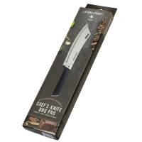 Steakchamp Kochmesser BBQ Pro 22cm personalisiert mit Ihrem Wunschtext als edle Laser-Gravur