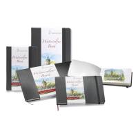 Hahnemühle Aquarellbuch Skizzenbuch personalisiert mit Namen A6 Landschaftsformat 200g/m² 30 Blatt