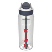 Kambukka Trinkflasche Lagoon Clear 2.0 750ml farbig personalisiert mit Namen | Spout-Deckel mit Strohhalm | Wasserflasche aus Tritan BPA-frei auslaufsicher