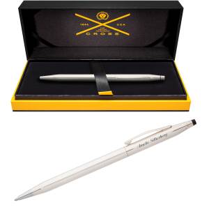 CROSS Kugelschreiber CLASSIC CENTURY Collection mit persönlicher Laser-Gravur - Farbausführung wählbar - CLASSIC CENTURY 925/- Sterling-Silber (H3002-CR)