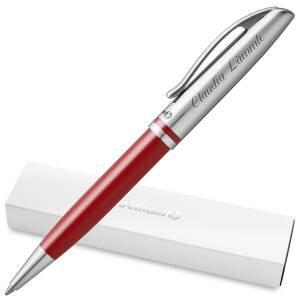 Pelikan Kugelschreiber JAZZ CLASSIC mit persönlicher Laser-Gravur - Farbe wählbar - Rot