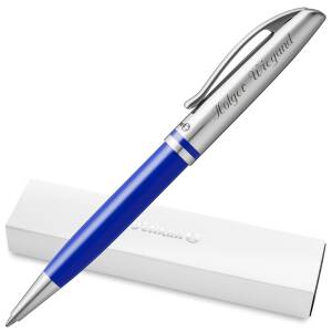 Pelikan Kugelschreiber JAZZ CLASSIC mit persönlicher Laser-Gravur - Farbe wählbar - Royalblau