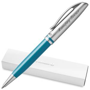 Pelikan Kugelschreiber JAZZ CLASSIC mit persönlicher Laser-Gravur - Farbe wählbar - Petrol