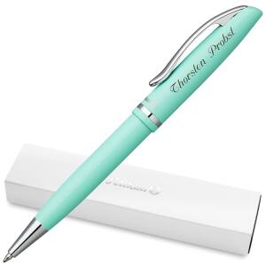 Pelikan Kugelschreiber JAZZ ELEGANCE personalisiert mit Ihrem Namen - Farbe wählbar - Pastell Mint
