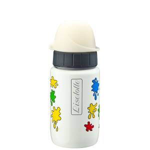 Emsa Kinder-Trinkflasche Drink2Go Light Steel 400 ml Kids mit Laser-Gravur Edelstahl auslaufsicher - Little Painter (518361)