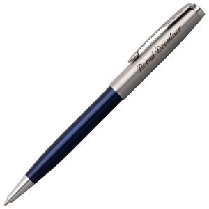 Parker Kugelschreiber Sonnet Essential Collection mit Laser-Gravur - Farbe wählbar: - Metal & Blue Lacquer 2146774