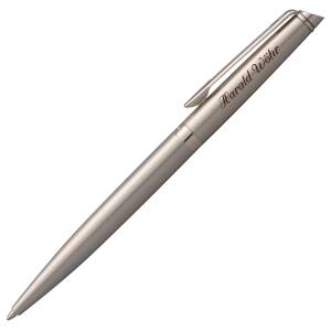 WATERMAN Kugelschreiber HEMISPHERE ESSENTIAL Collection mit persönlicher Laser-Gravur - Farbe und Etui wählbar - Stainless Steel 2146574