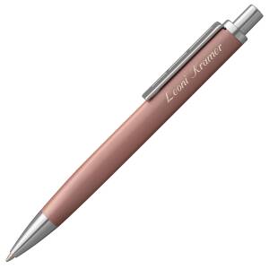 STAEDTLER Kugelschreiber Triplus mit persönlicher Laser-Gravur - Farbe wählbar - 444 W Rose