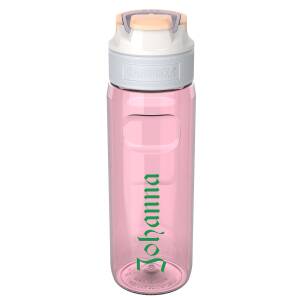 Kambukka Trinkflasche Elton 750ml farbig personalisiert mit Namen | 3 in 1 Snapclean®-Deckel | Sportflasche aus Tritan BPA-frei auslaufsicher - Rainbow Pastels